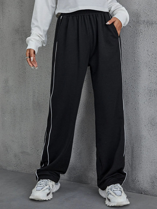 SXV Contrast Piping Trackpants
