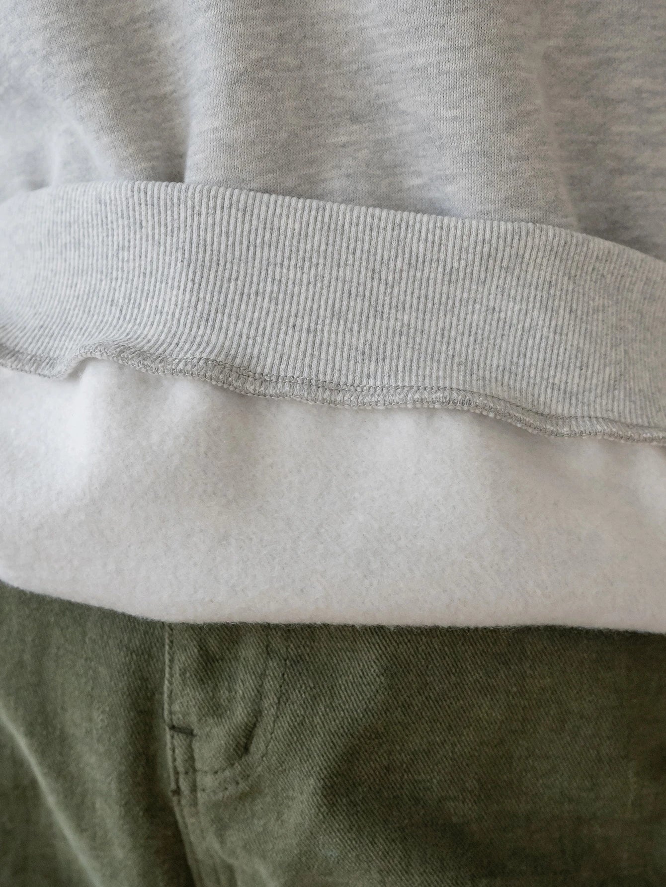 SXV Slogan Graphic Quarter Zip Drop Shoulder Thermal Lined Sweatshirt Without Tee,Fall Clothes