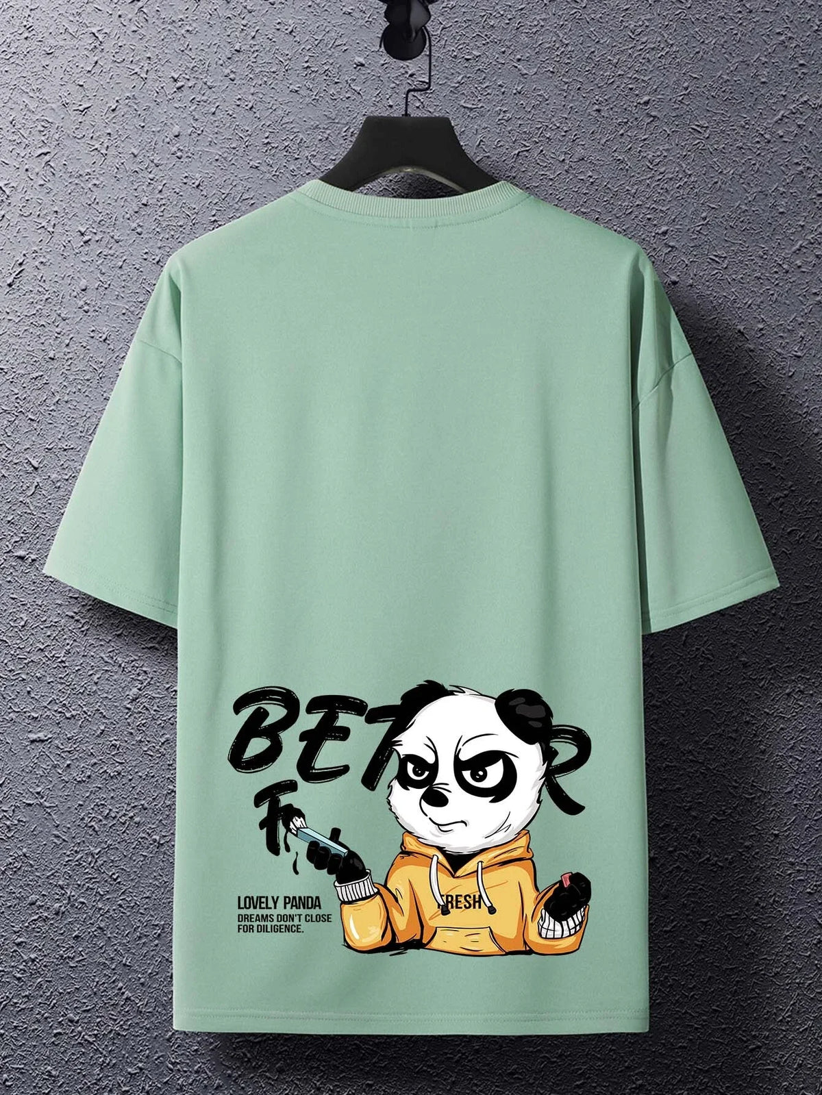 SXV 'INSOMNIA’ Printed Cool Aesthetic Oversized Baggy T-shirt