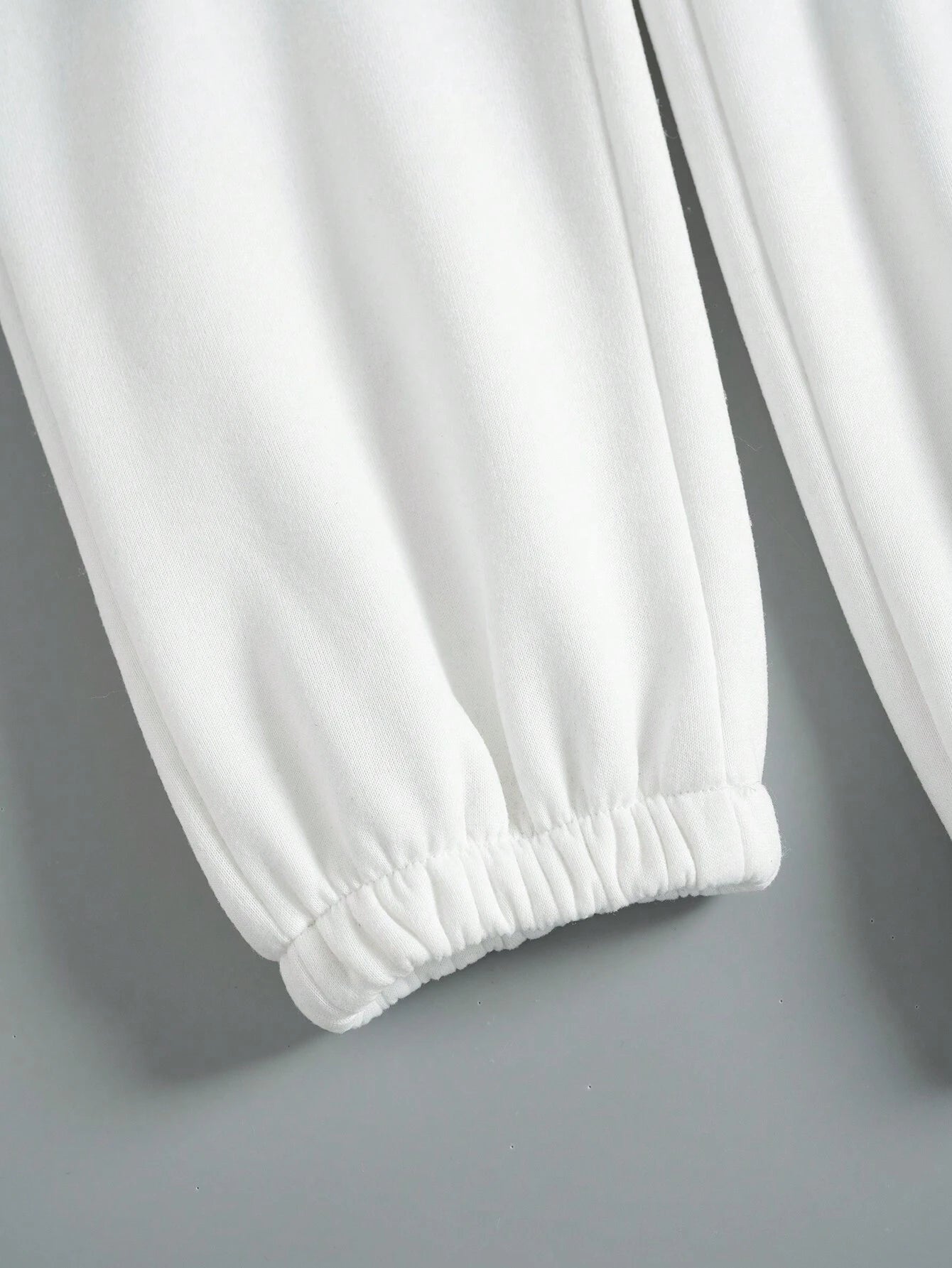 SXV JUST BE YOURSELF Slogan Graphic Drop Shoulder Hoodie & Sweatpants