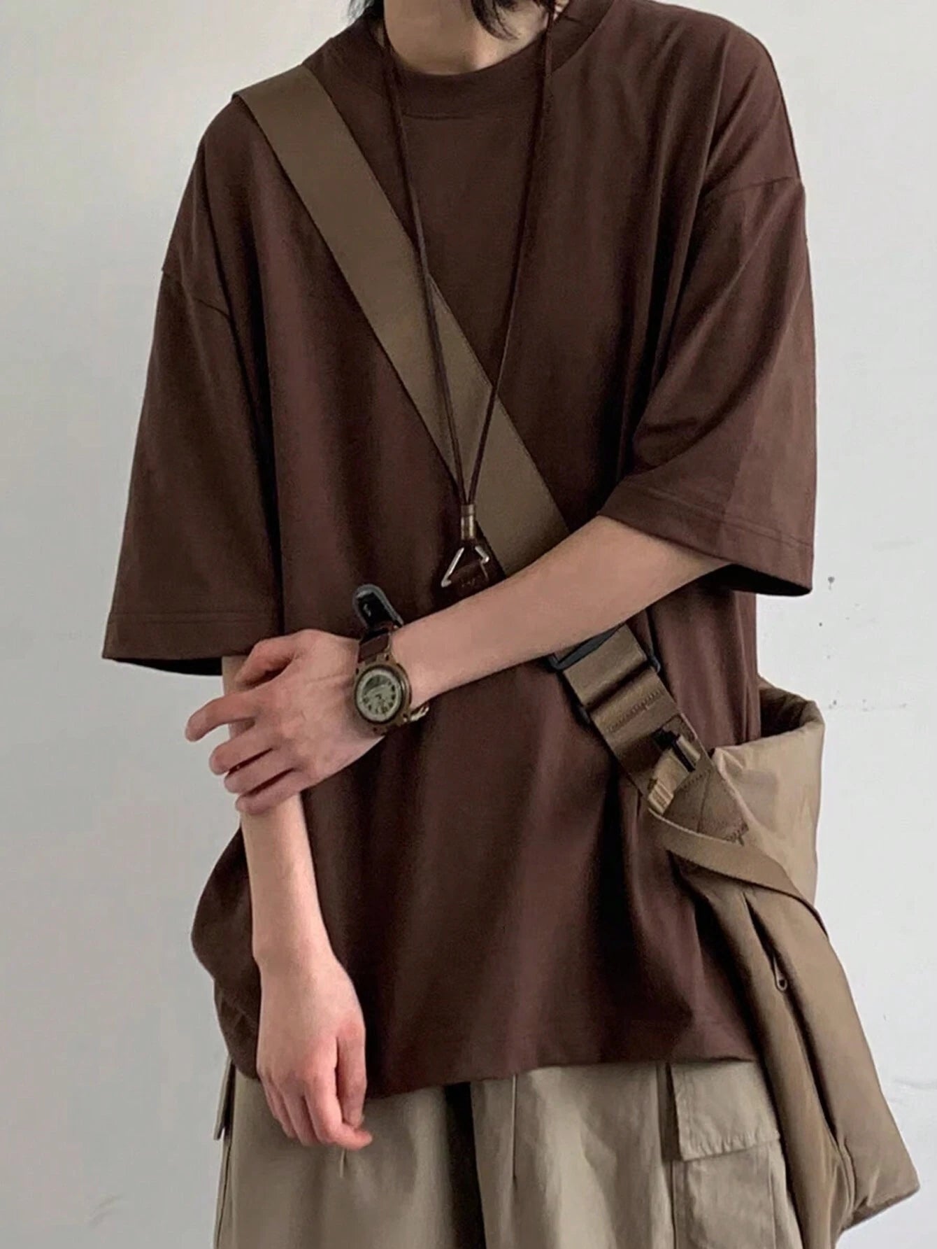 SXV basic drop shoulder tee