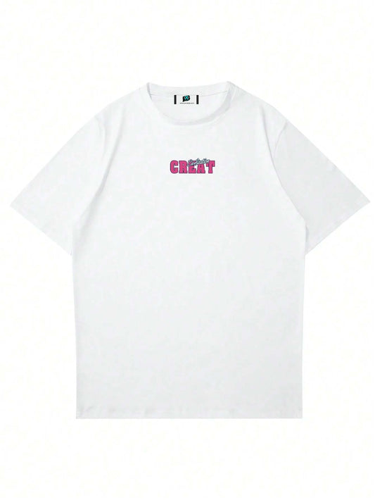 SXV 'CREAT 30’ Printed Cool Aesthetic Oversized Baggy T-shirt