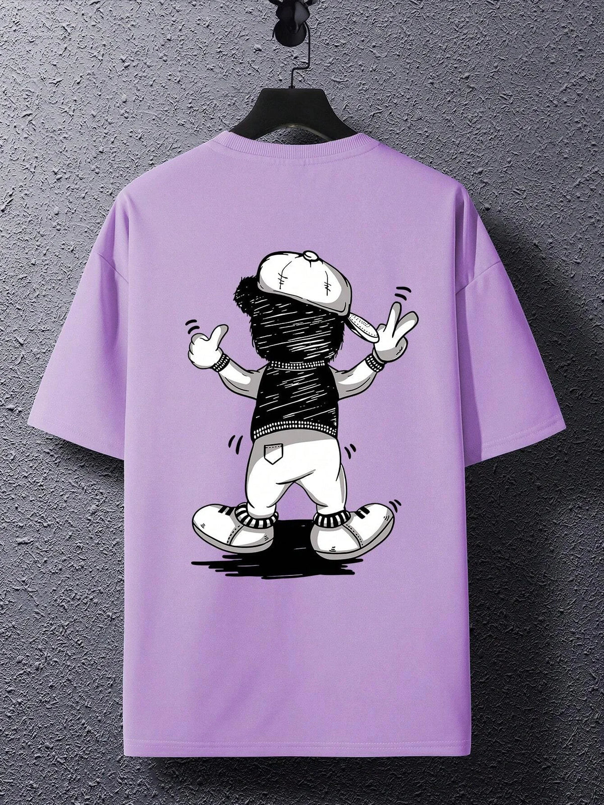 SXV 'INSOMNIA’ Printed Cool Aesthetic Oversized Baggy T-shirt