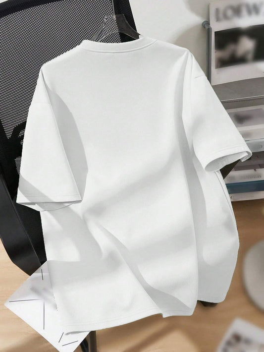 SXV 'STAY WILD NEVER MIND’ Printed Cool Aesthetic Oversized Baggy T-shirt