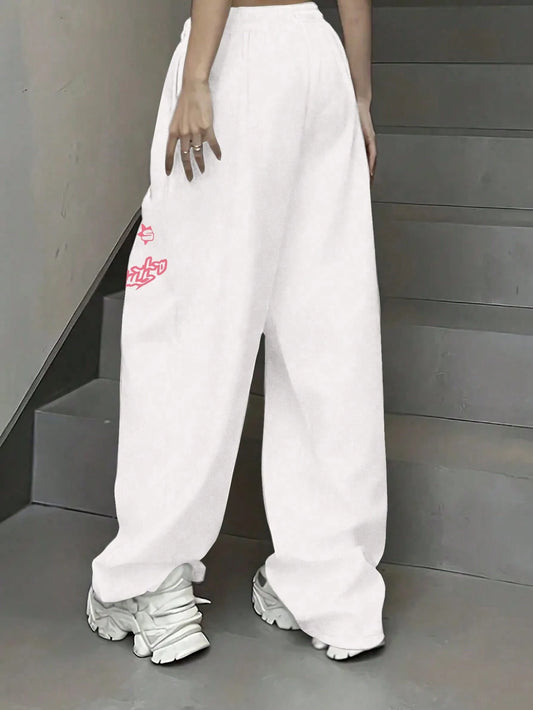 SXV VENOM CHILI Print Straight Leg Sweatpants