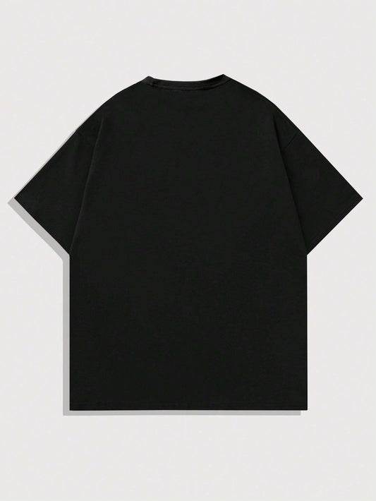 SXV 'New Start’ Printed Cool Aesthetic Oversized Baggy T-shirt