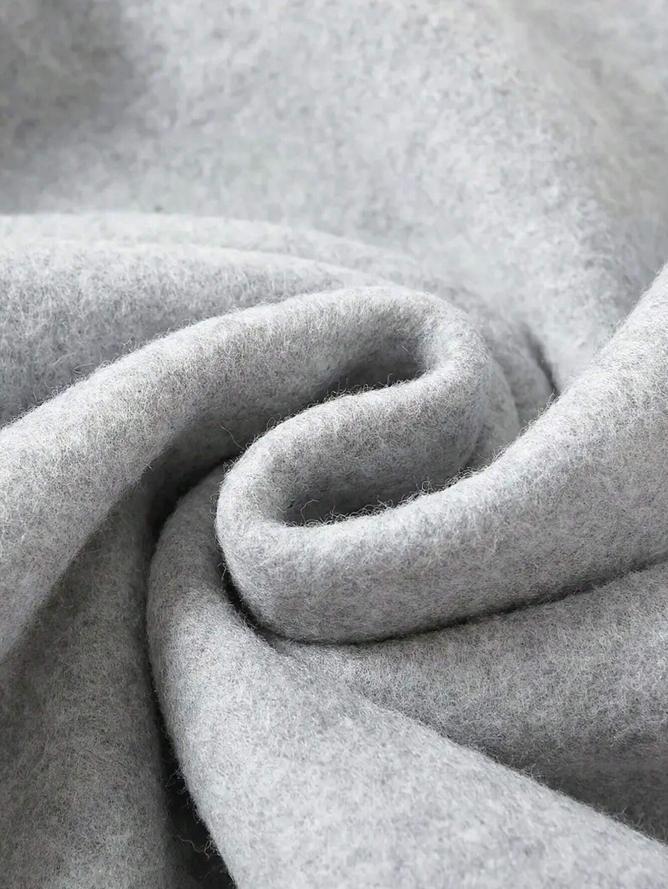 SXV TEXAS Printed Casual Letter Printed Drop Shoulder Relaxed Fit Sweatshirt, For Winter