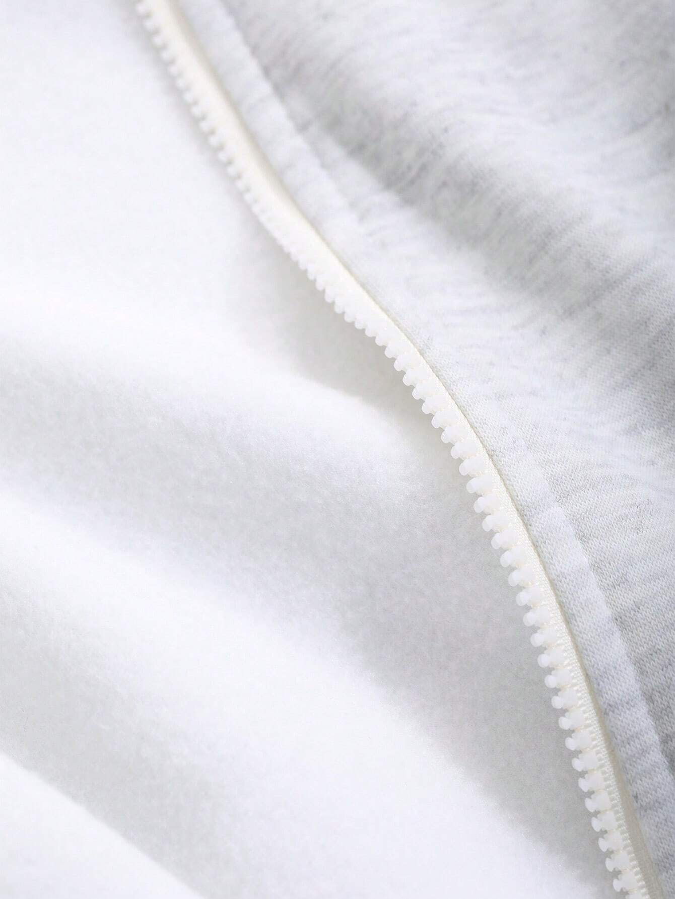 SXV 2pcs Women's Loose Solid Color Drop Shoulder Long Sleeve Hoodie And Sweatpants Casual Set, Autumn