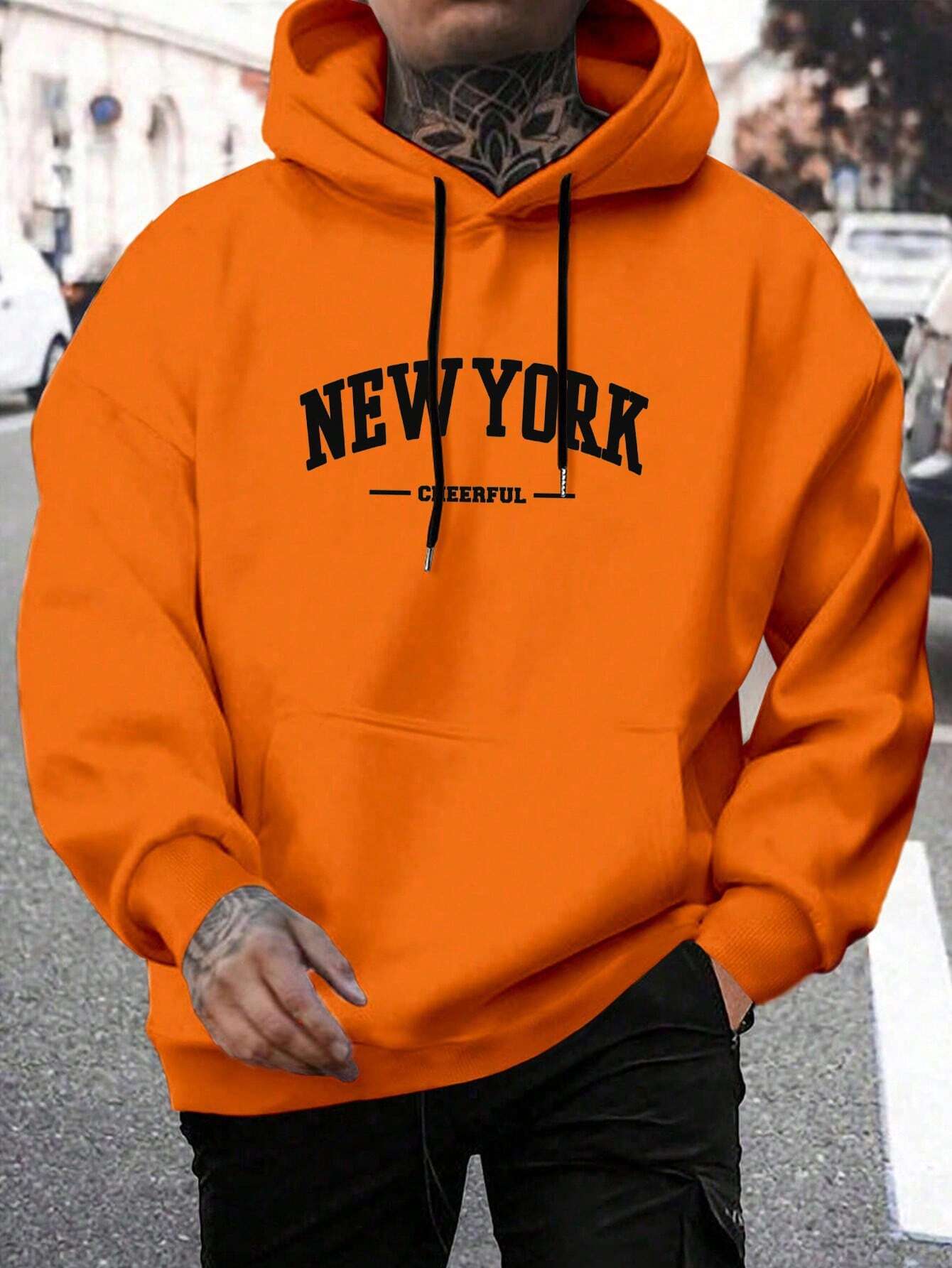 SXV 'new york' Printed Cool Aesthetic Sweatshirt Hoodie – SXVSTYLE
