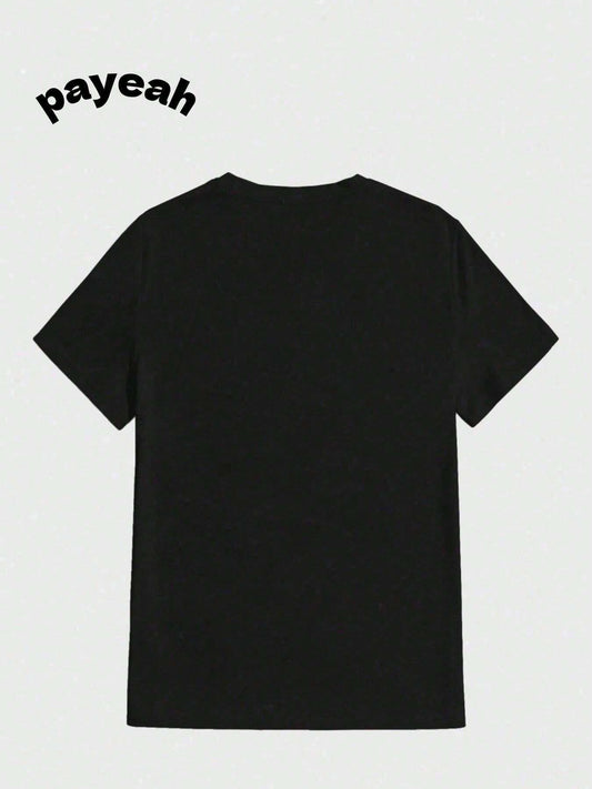 SXV Payeah Mclovin Smoking Casual Digital Print Pure Heavy Cotton T Shirt