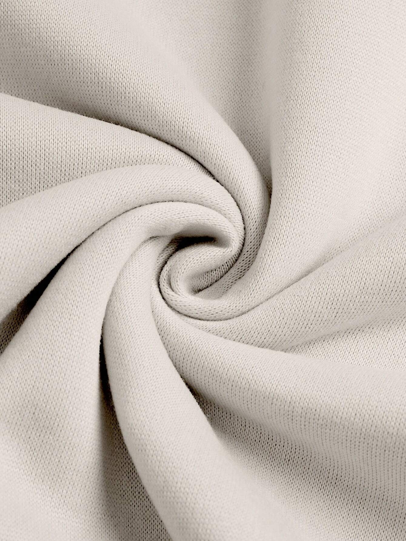 SXV Women's Bow Embroidery Round Neck Long Sleeve Fleece Sweatshirt, Casual For Autumn