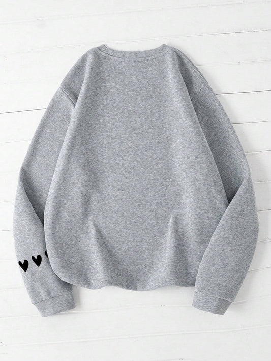 SXV Women's Casual Minimalist Sweatshirt For Everyday Wear