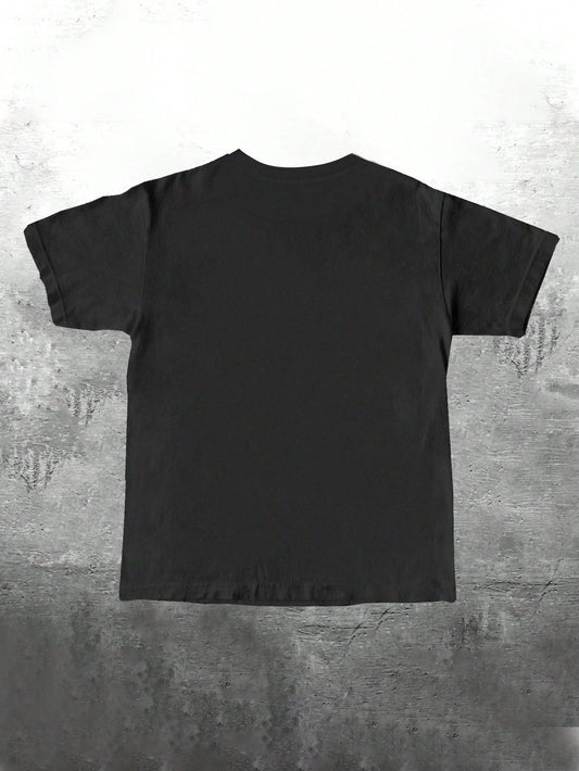 SXV 'Rizzem’ Printed Cool Aesthetic Oversized Baggy T-shirt