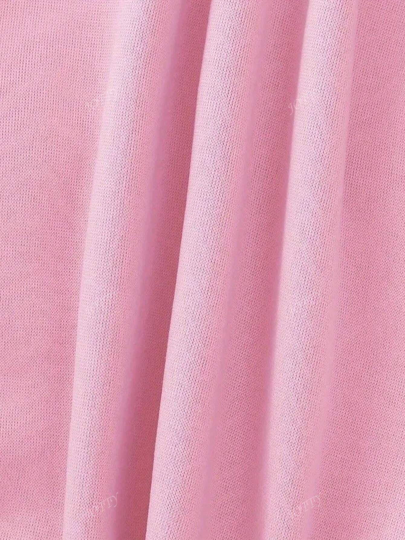 SXV I'm Just A Girl Embroidered Sweatshirt, Funny Y2K,Women's High Quality Round Neck Long Sleeve Casual Sweatshirt With Dropped Shoulders