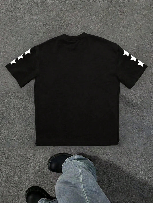 SXV Walk with god Women Casual Loose Fit Crew Neck Short Sleeve T-Shirt