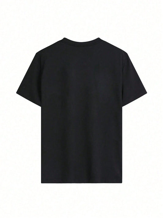 SXV Retro Old School Punk Rock Dark Style, Patterned T-Shirt, Spring And Summer Wearable