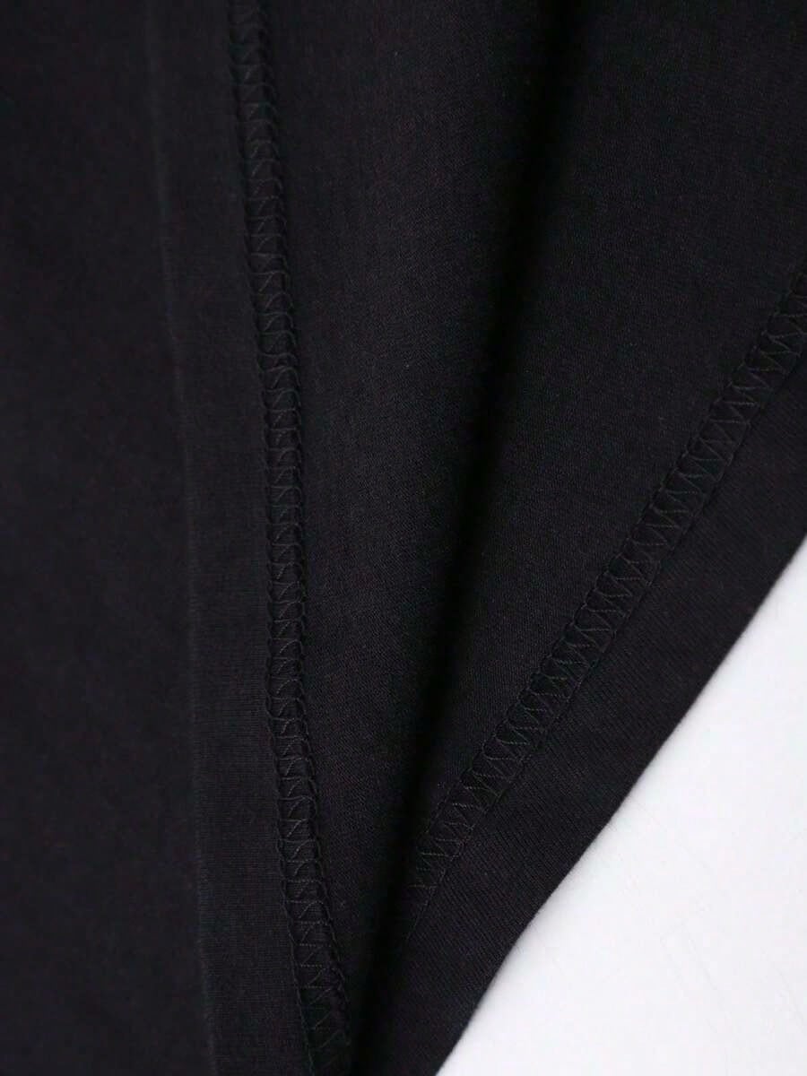 SXV A High-Quality Men's Street T-Shirt, Which We Trust In Draco, Is Printed On Both Sides
