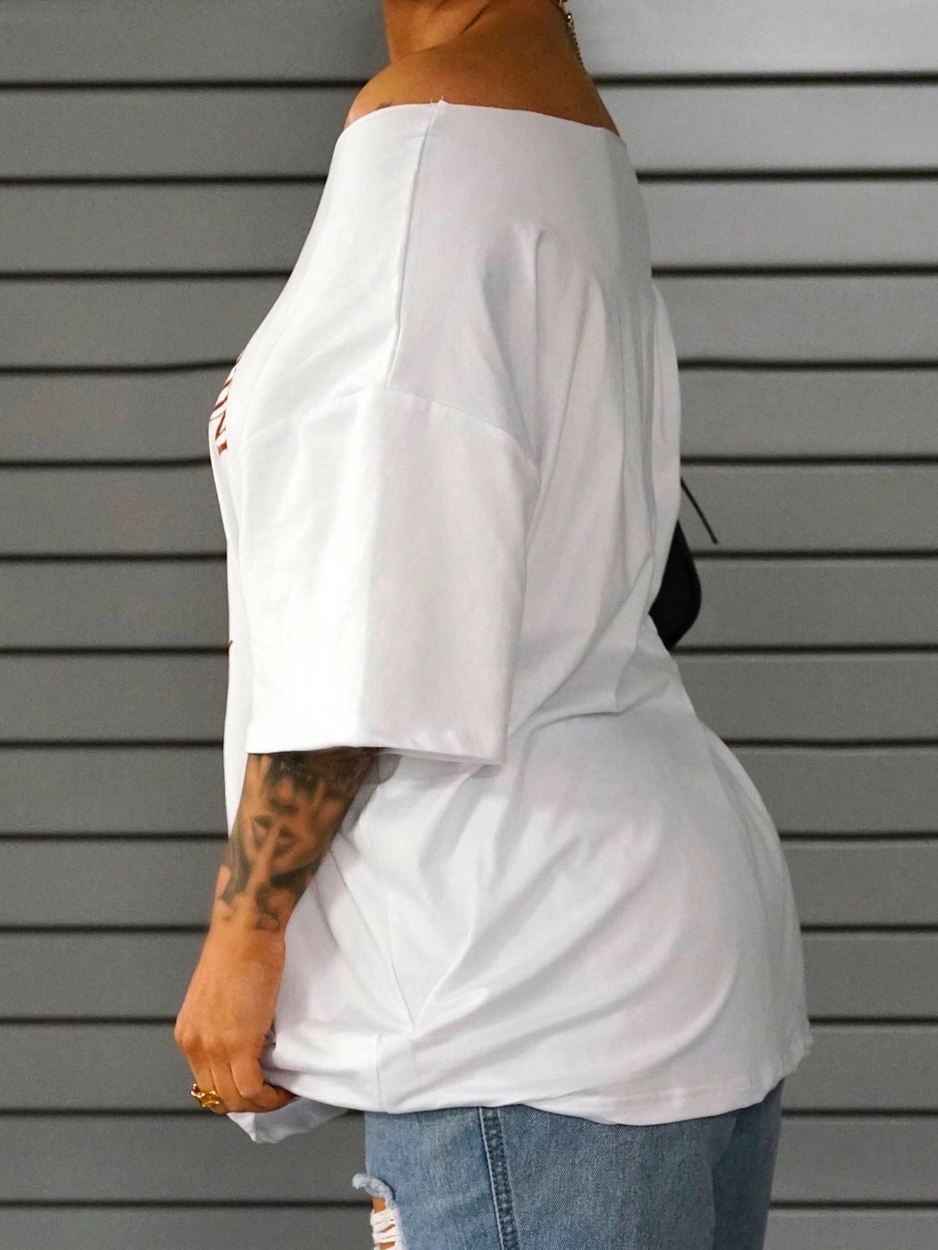 SXV espresso martini Print Loose Short Sleeve T-Shirt