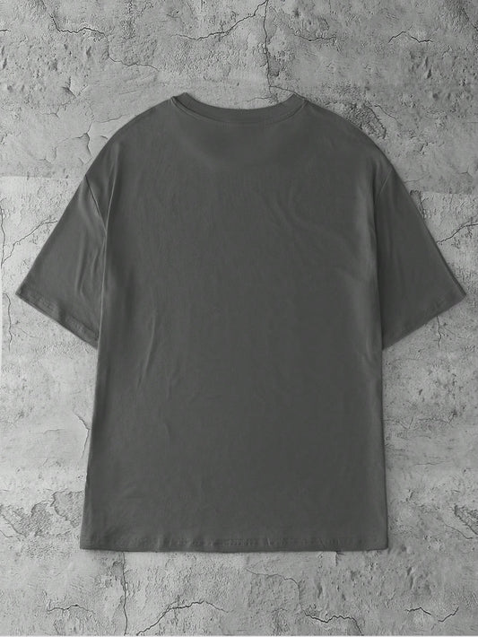 SXV GenX Casual Loose Letter Print Short Sleeve T-Shirt