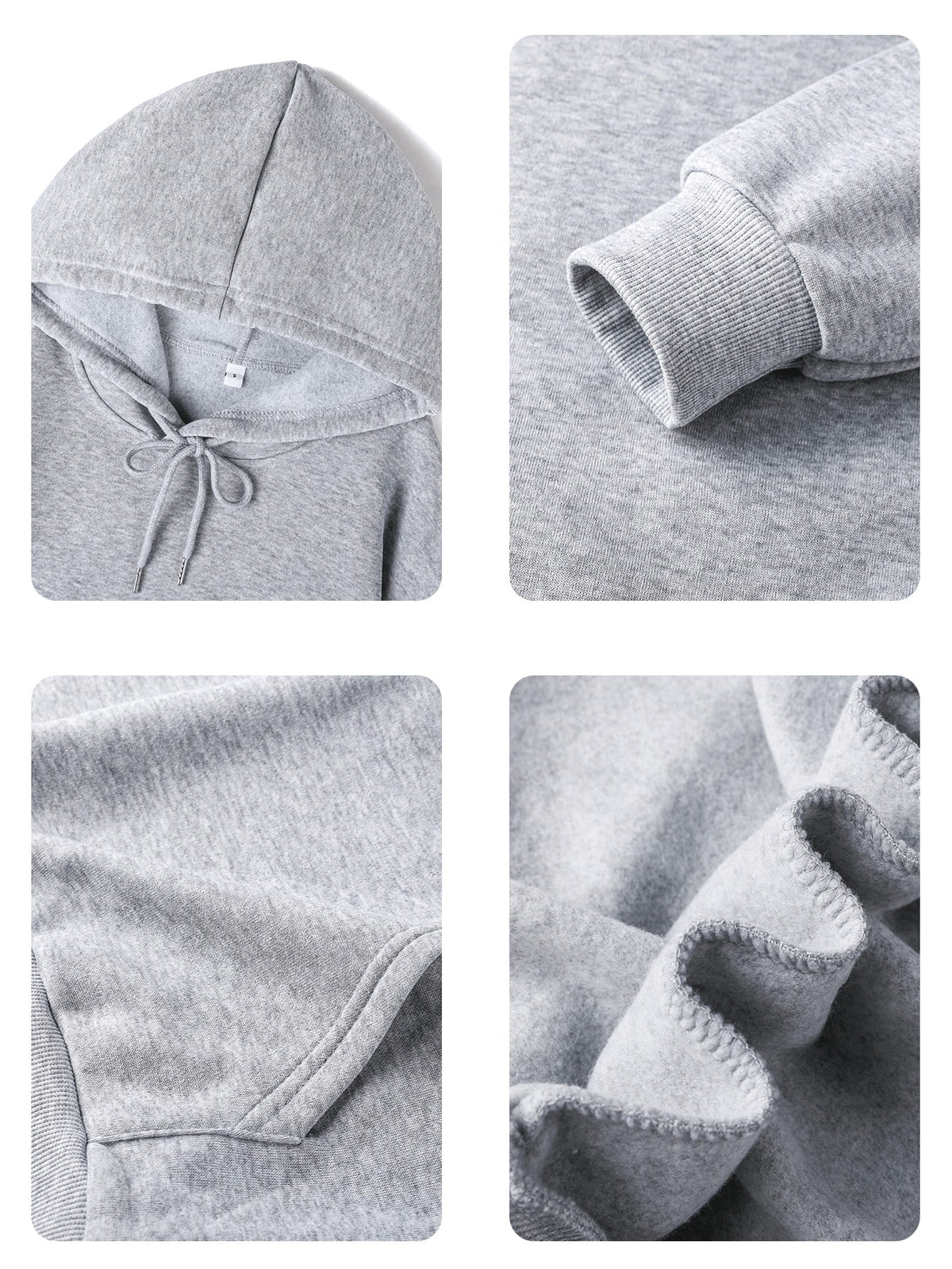 SXV Winter New Simple Ins 23 Graphic Print Casual Crew Neck Dark Grey Fashionable Versatile Pullover Hoodie