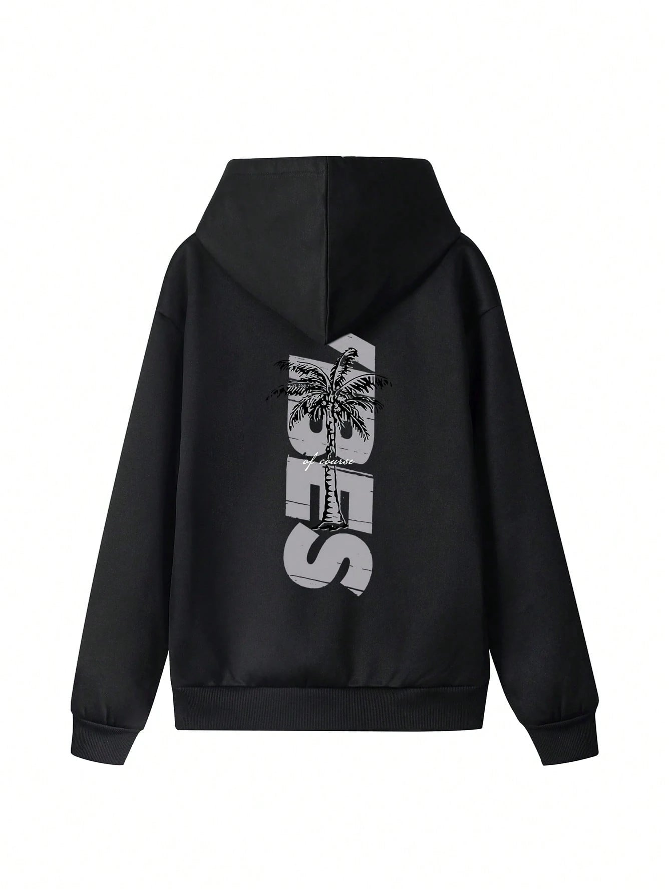 SXV Women's Winter Graphic Long Sleeved Drawstring Hoodie With Pocket