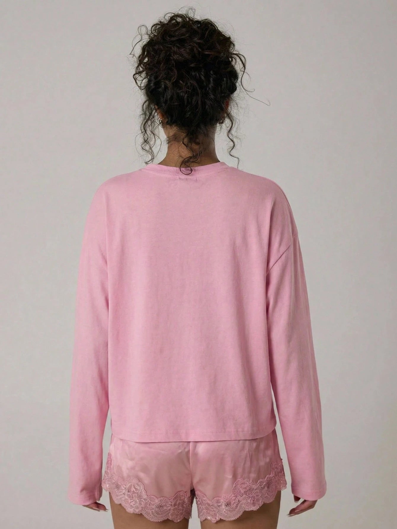 SXV Oversized Long Sleeve Graphic T-Shirt