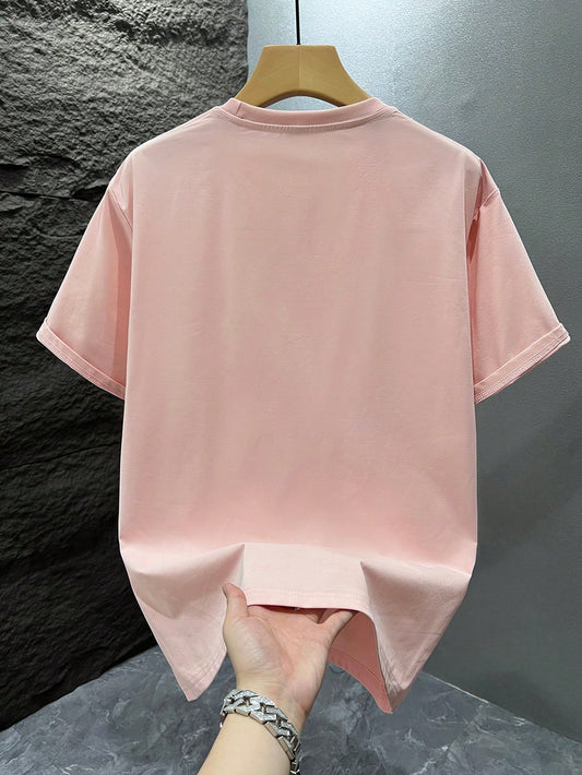 SXV Rich Risk fashionable Printed Loose Short Sleeve T-Shirt Exquisite Design