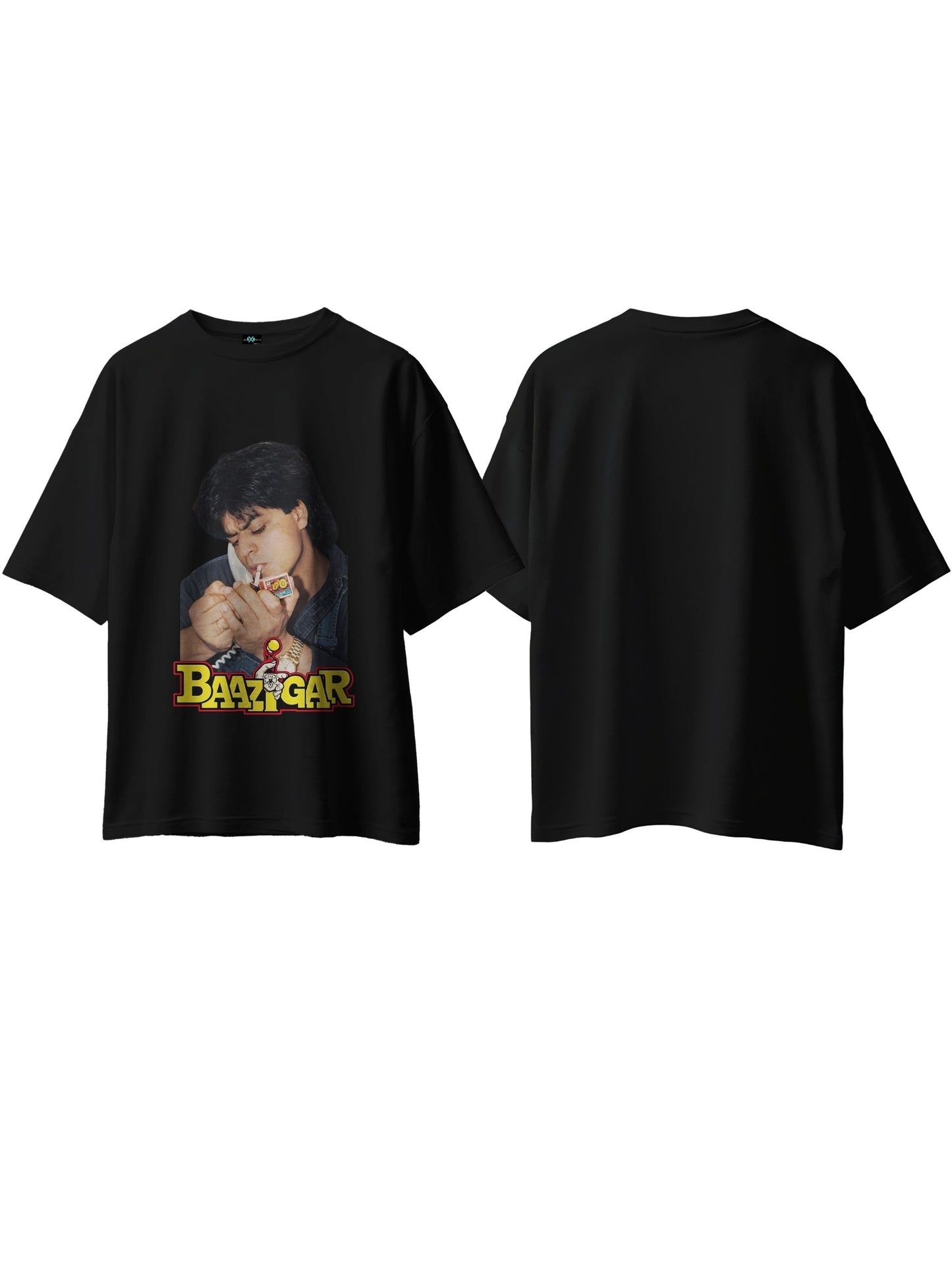 SXV 'Baazigar’ Printed Cool Aesthetic Oversized Baggy T-shirt