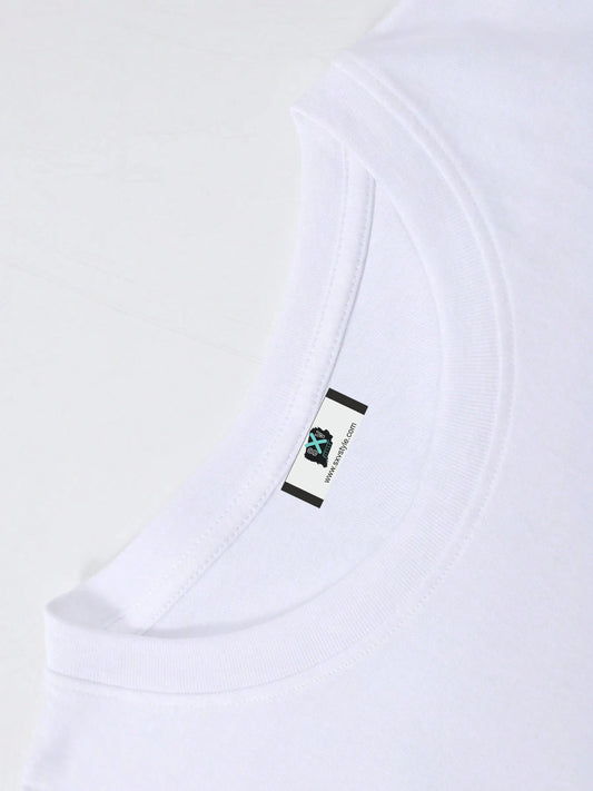 SXV SOMEBODY Couple Style Pure Cotton T-Shirt - The Perfect Choice For Valentine's Day And Special Occasions, Men's Comfortable Short Sleeved Round Neck T-Shirt