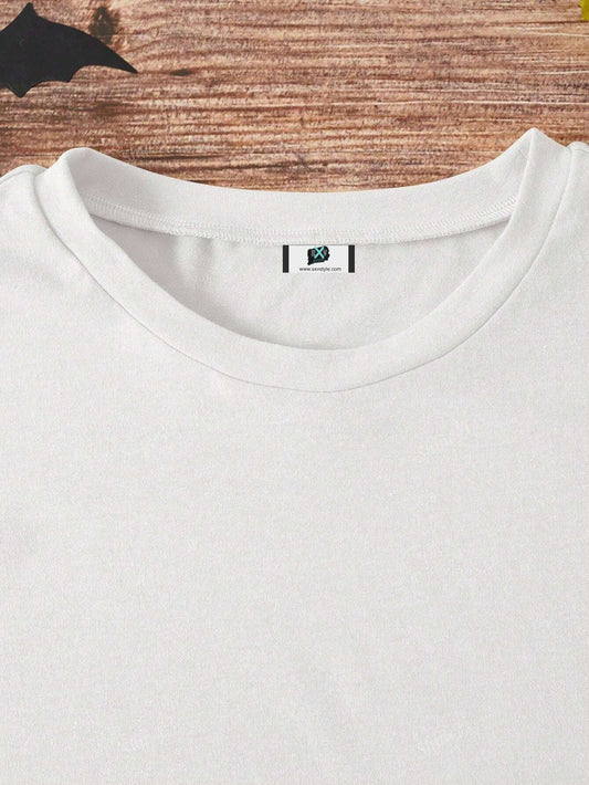 SXV 'I LOVE CUSTOM’ Printed Cool Aesthetic T-shirt