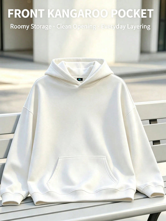 SXV thats a wrap Letter Print Pocket Hoodie