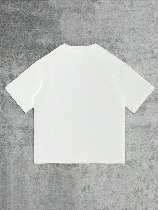 SXV 'DARE MIGHTY THINGS’ Printed Cool Aesthetic Oversized Baggy T-shirt