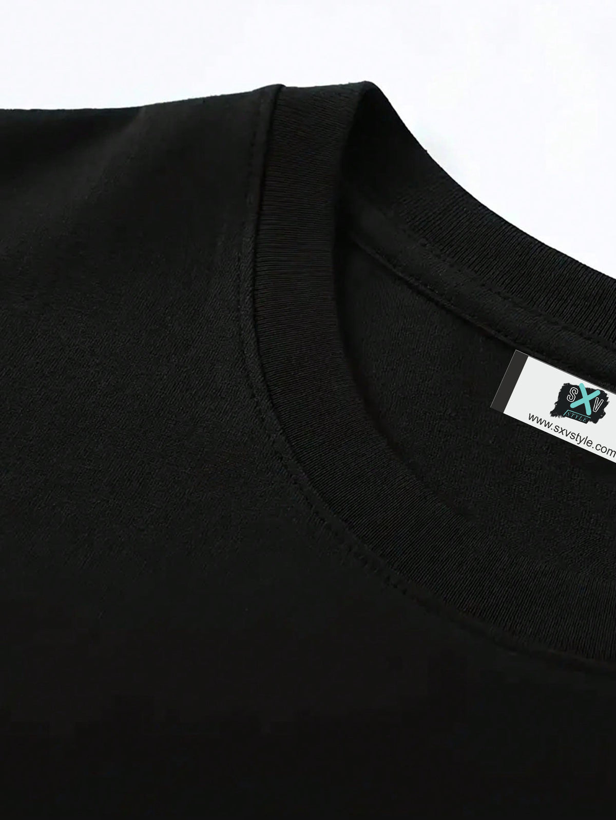 SXV Pure Cotton T-Shirt) Men's Summer Round Neck Short Sleeved Casual Pure Cotton Print GOD HAS SOMETHING BETTER