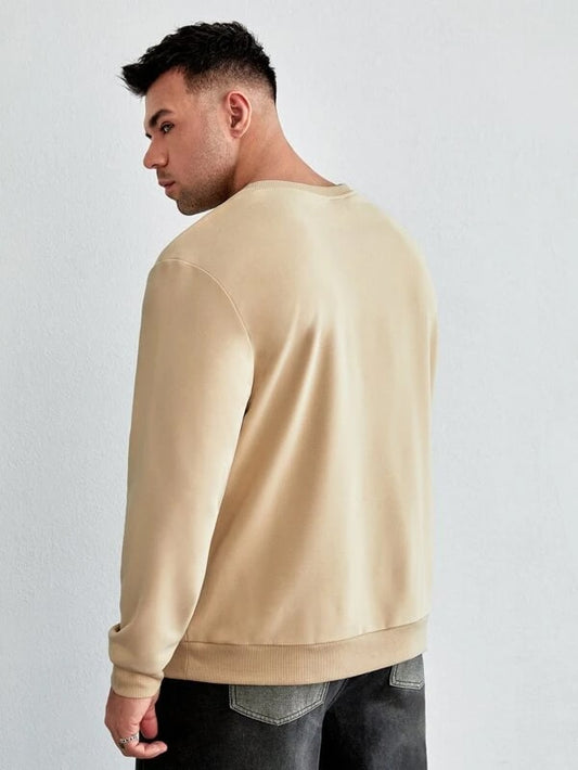 SXV 'Giant Eagle’ Printed Cool Aesthetic Drop Shoulder Oversized Sweatshirt