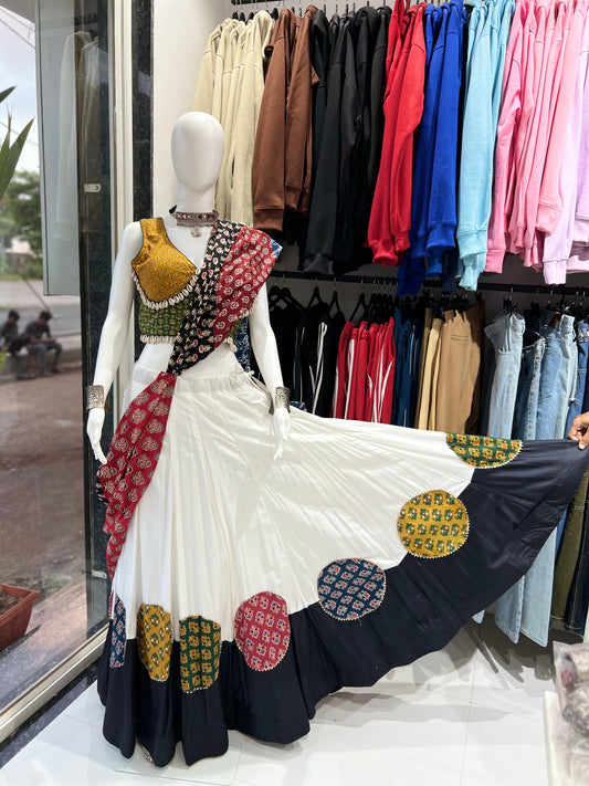 SXV cotton embroidered chaniya choli for festive season(limited edition)