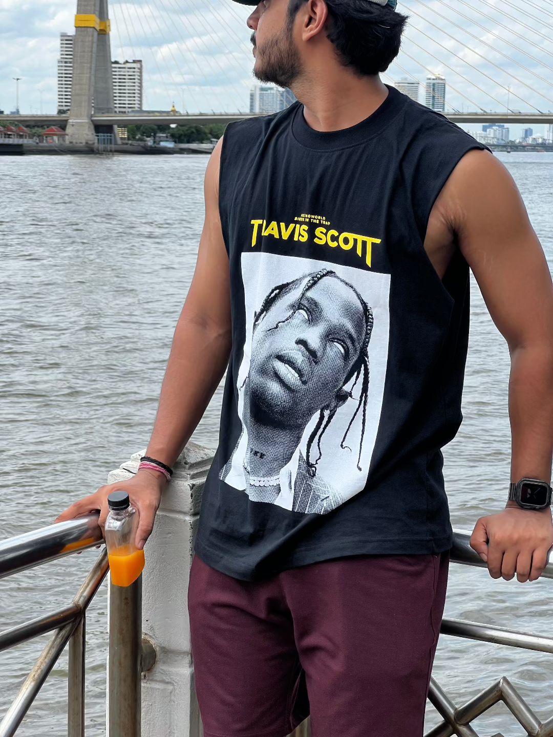SXV Men's Sleeveless Tank Tee travis scott – SXVSTYLE