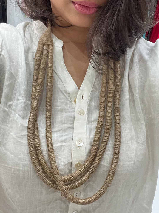 Boho layered necklace