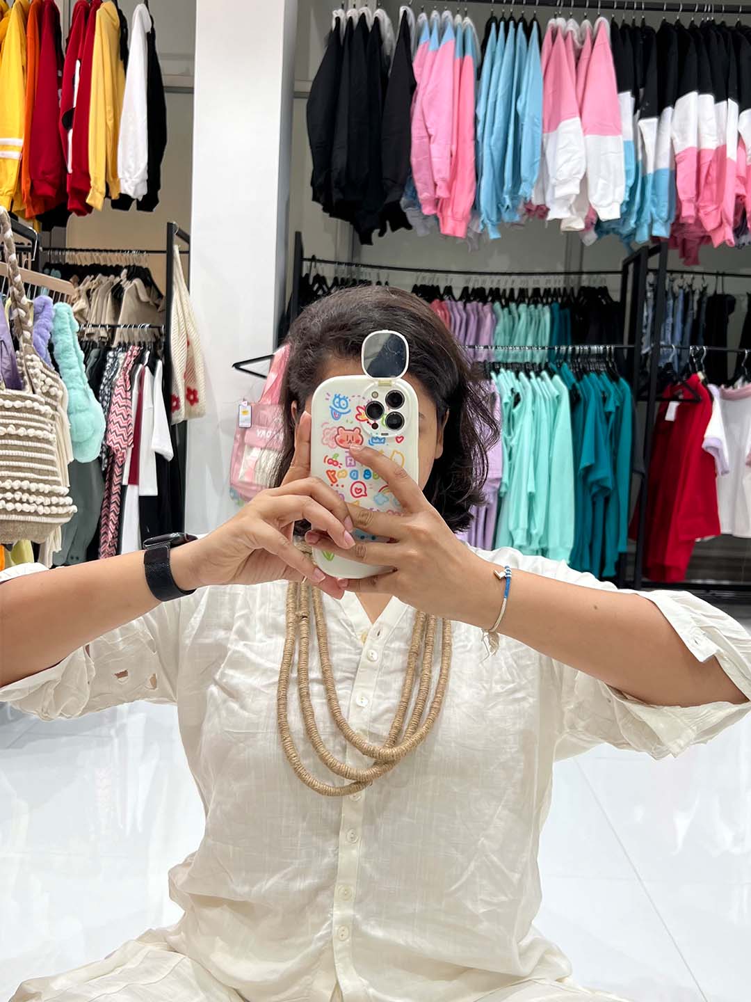 Boho layered necklace