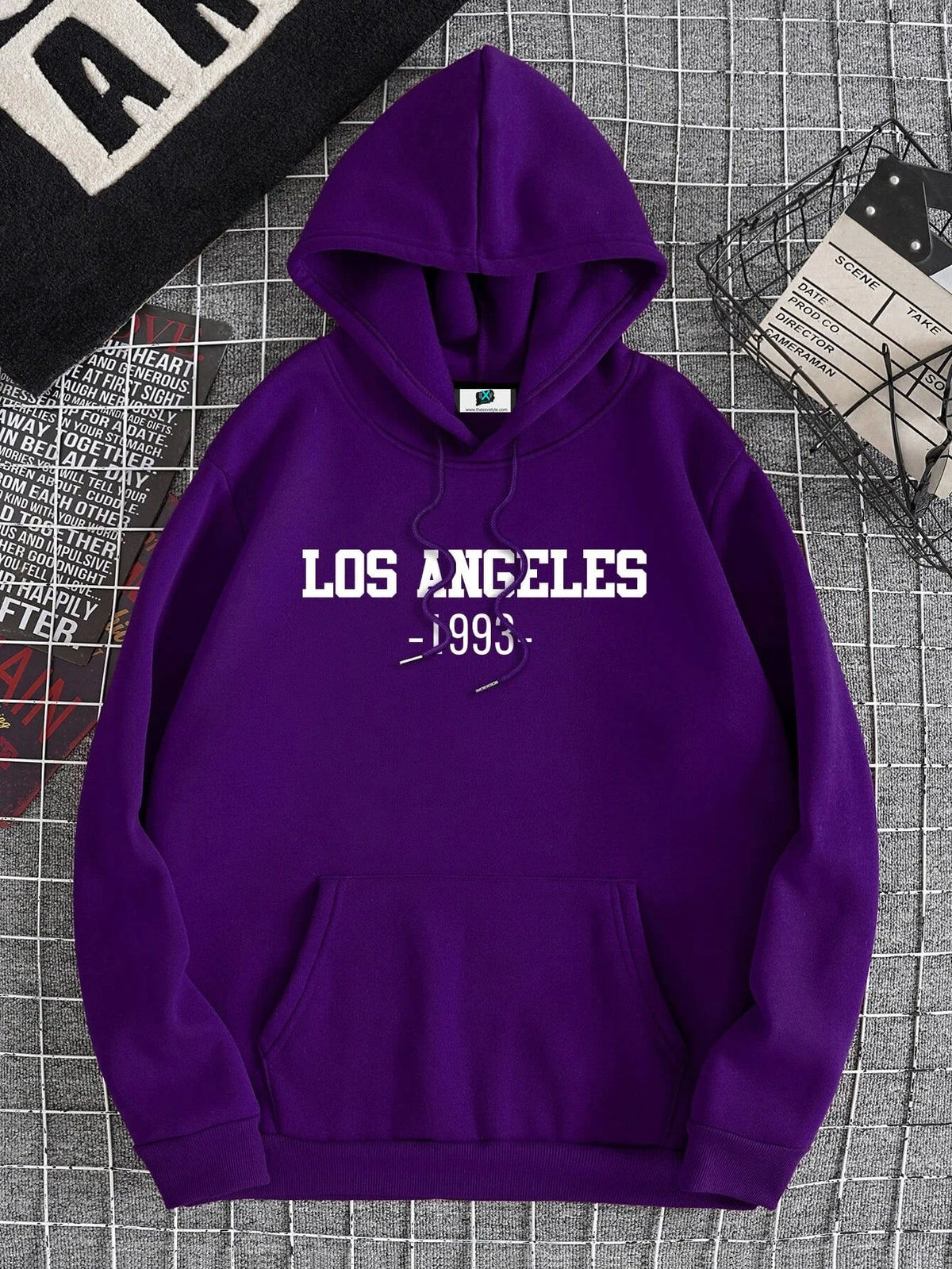 SXV 'Los Angeles 1993’ Printed Cool Aesthetic Sweatshirt Hoodie