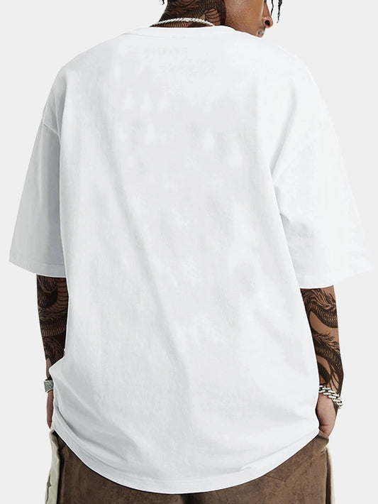 SXV 'Basketball Player 32 Alien’ Printed Cool Aesthetic Oversized T-shirt