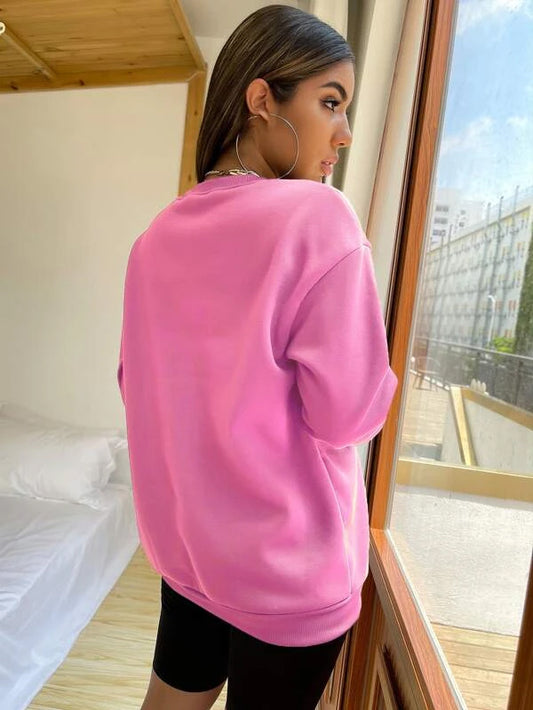 SXV 'NEW YORK U.S.A’ Printed Cool Aesthetic Sweatshirt