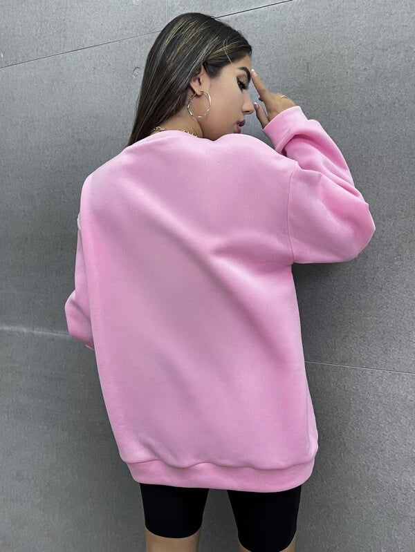 SXV 'MALIBU’ Embroidered Cool Aesthetic Sweatshirt