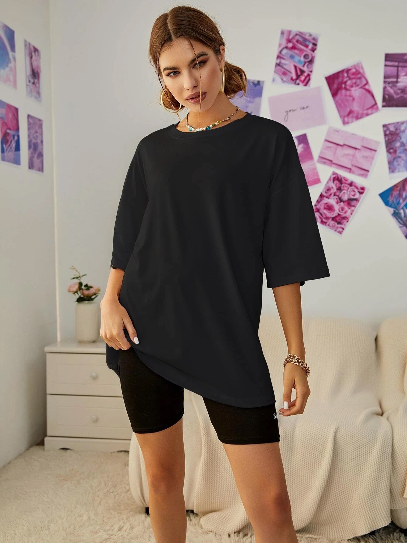 SXV 'Its Not Me ...it's you’ Printed Cool Aesthetic Oversized T-shirt
