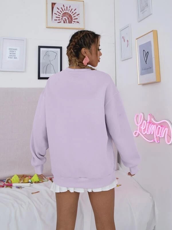 SXV 'CALIFORNIA WEST COAST’ Printed Cool Aesthetic Drop Shoulder Oversized Sweatshirt
