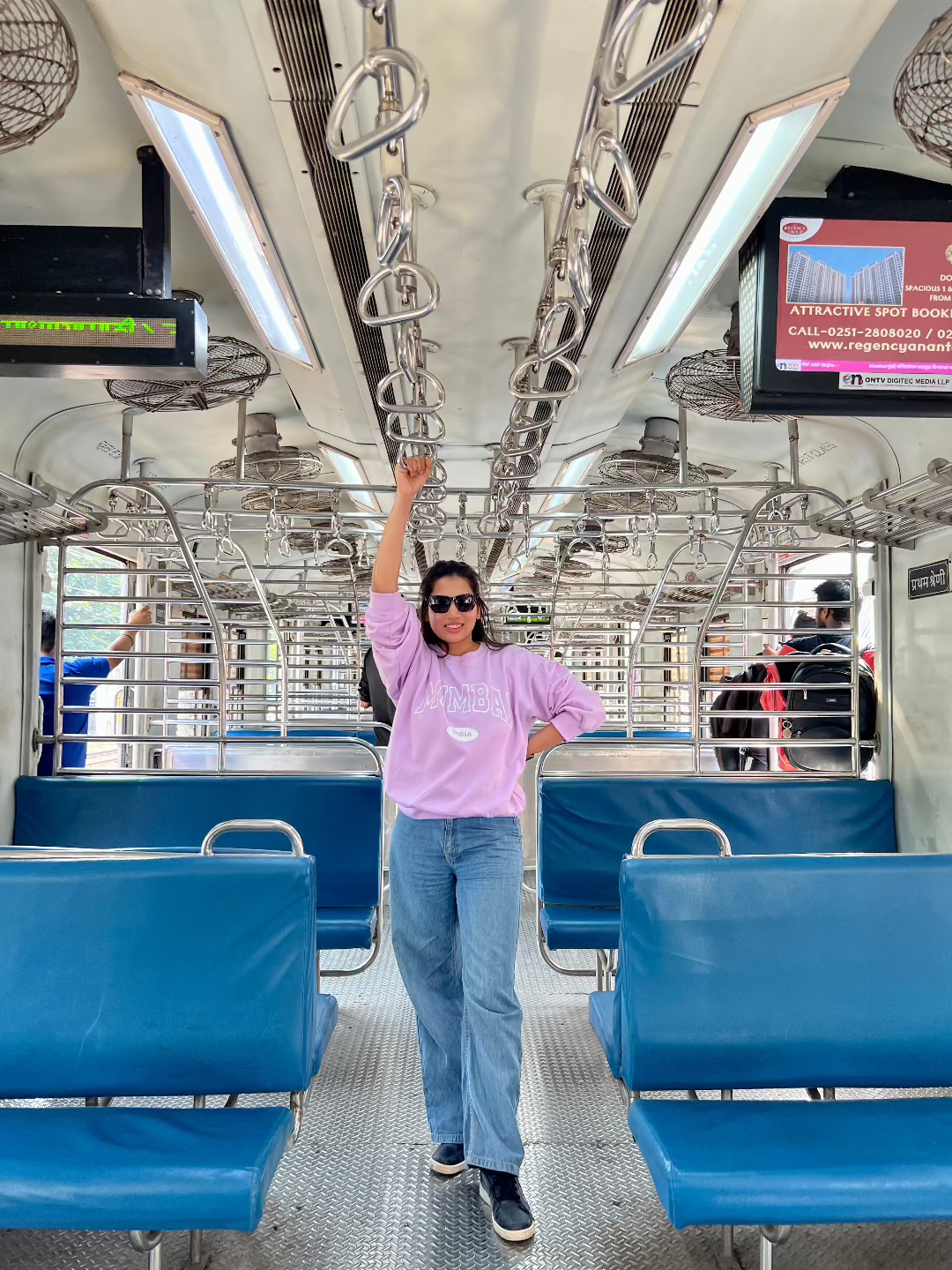 SXV Customized Your City Name 'Mumbai INDIA’ Printed Cool Aesthetic Drop Shoulder Oversized Sweatshirt