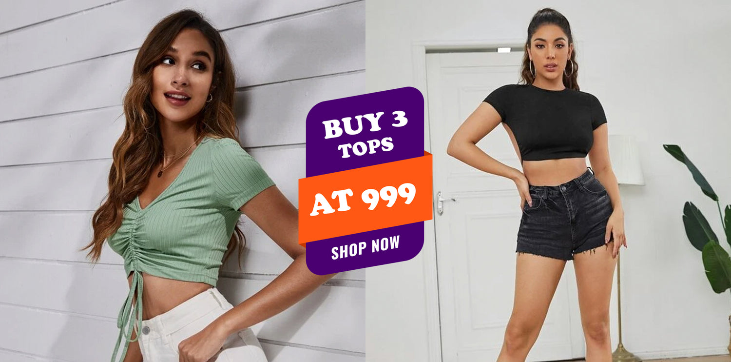 Women Tops & Tees (3 Tops for 999)