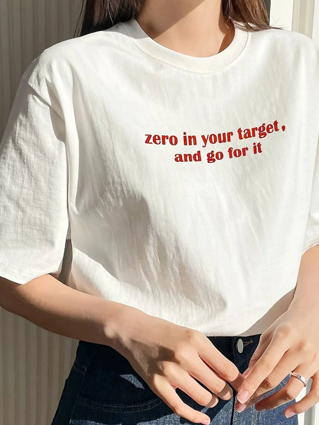 zero in your target,