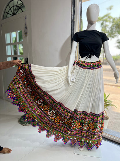 SXV  cotton chaniya with top combo for boho look (limited edition)fully stitched