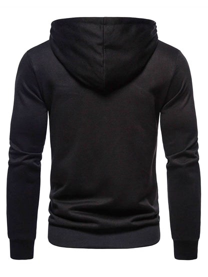 SXV nasa black zipper hoodie