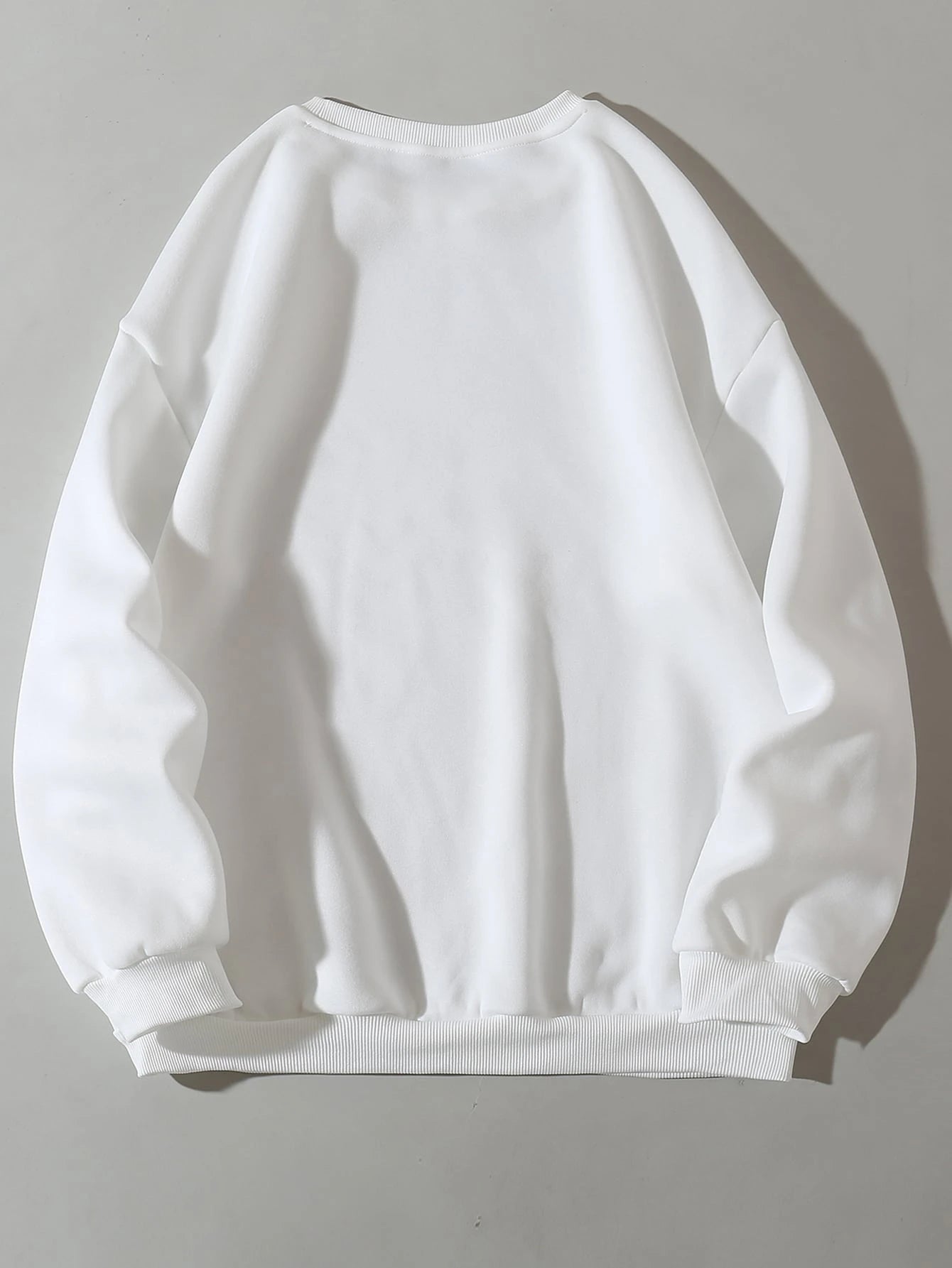 SXV Heart and Letter Graphic Thermal Lined Sweatshirt